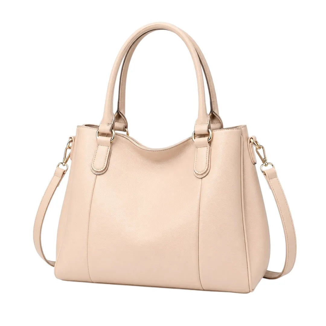 Baglio Elegant Beige Women’s Handbag