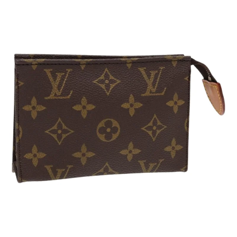 Louis Vuitton Speedy bags in monogram canvas for a classic lookLOUIS VUITTON Monogram Poche Toilette 15 Pouch M47546 LV Auth 84462