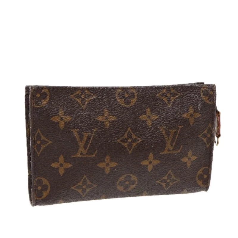 Louis Vuitton Capucines bags with smooth calfskin leather for luxuryLOUIS VUITTON Monogram Bucket PM Accessory Pouch LV Auth 85075