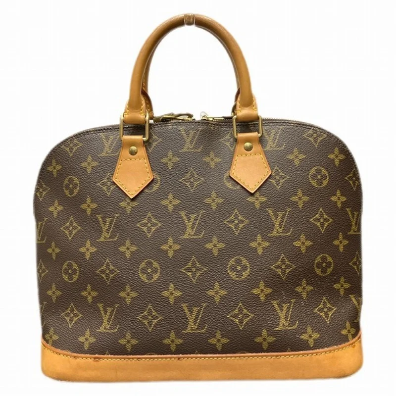 Louis Vuitton Alma bags with a monogram - embossed leather surfaceLOUIS VUITTON Alma Handbag