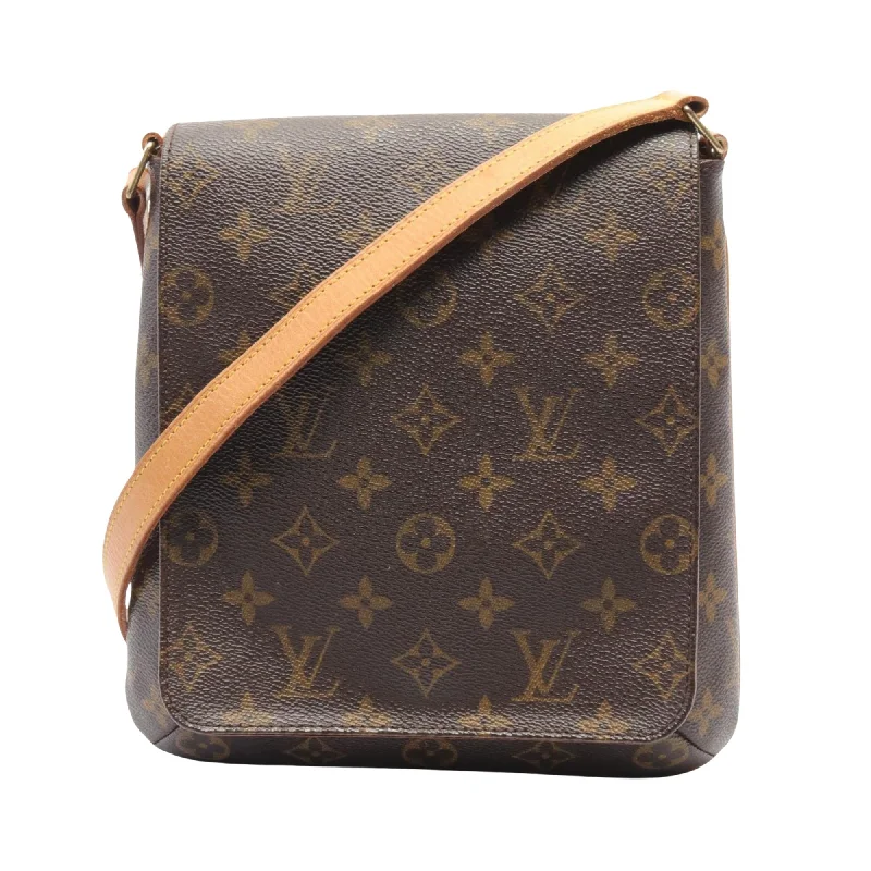 Louis Vuitton backpacks with a sleek, minimalist design for styleLOUIS VUITTON Musette Salsa Shoulder Bag