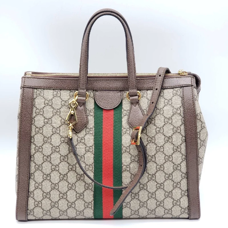 Women Gucci bags with a zippered interior pocketWomen Gucci bags with a zippered interior pocketGucci GG Ophidia Medium Shoulder Tote Bag