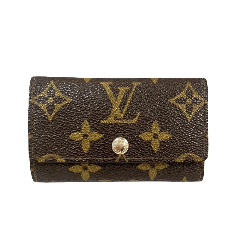 Louis Vuitton bags with a zippered interior pocket for better organizationLOUIS VUITTON 6 key holder Wallet