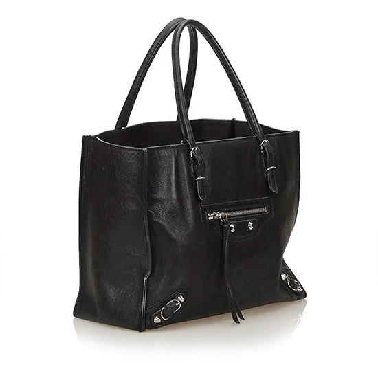 Balenciaga Leather Papier Mini A5 Tote - FINAL SALE (SHF-10282)