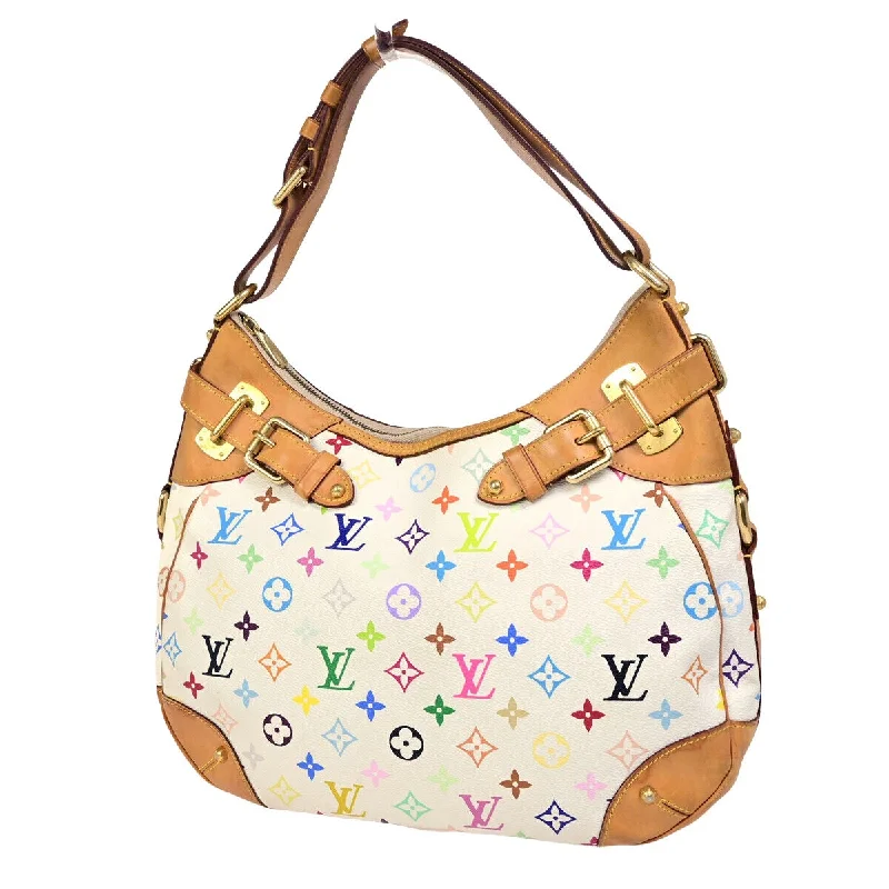 Ladies Louis Vuitton Capucines bags with a detachable shoulder strapLOUIS VUITTON Greta Shoulder Bag