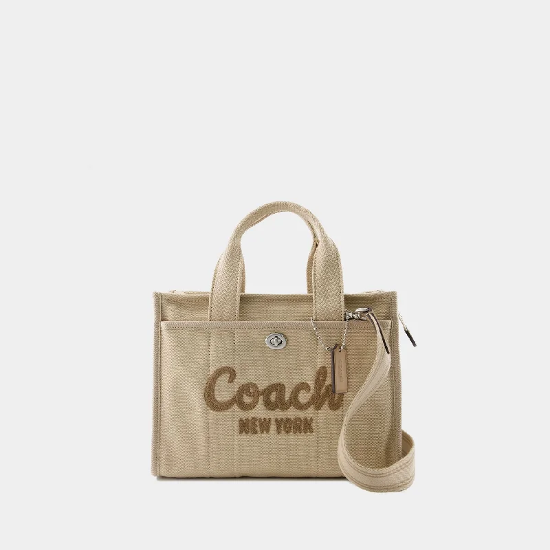 Vintage-inspired handbagsCargo 26 Shopper Bag - Coach - Cotton - Neutral