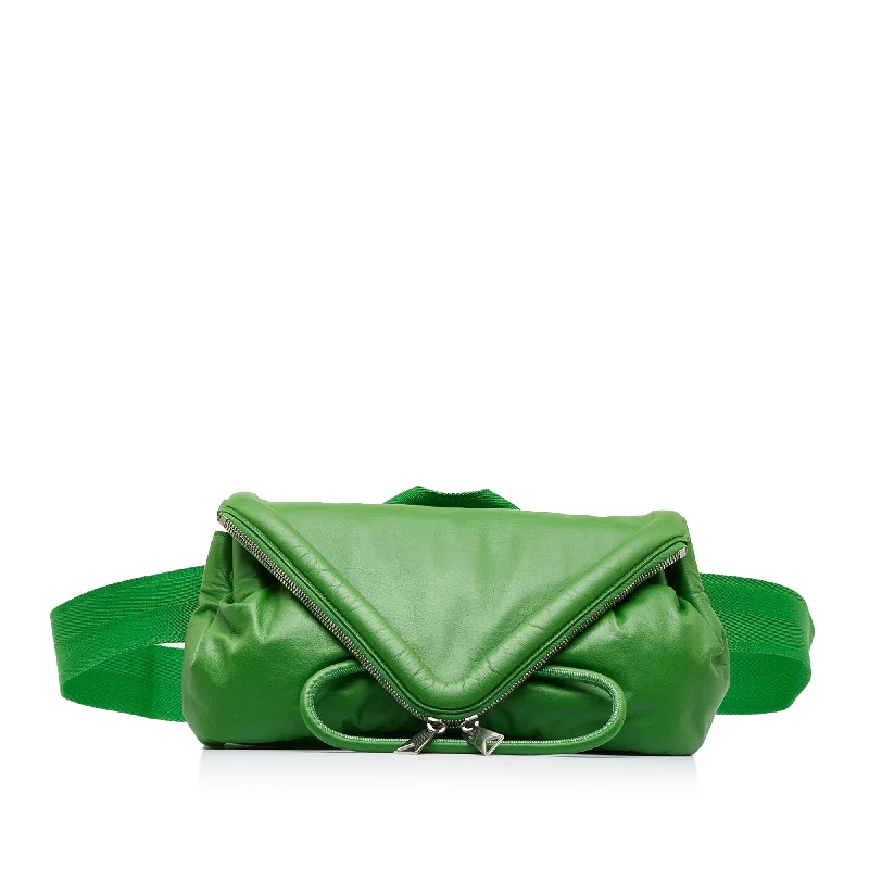 Yves Saint Laurent bags for a chic, modern styleGreen Bottega Veneta Beak Belt Bag