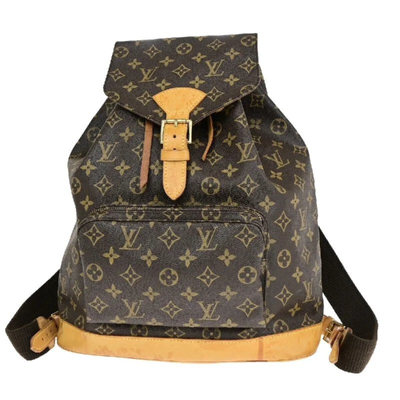 Louis Vuitton Capucines bags with smooth calfskin leather for luxuryLOUIS VUITTON Montsouris GM Backpack