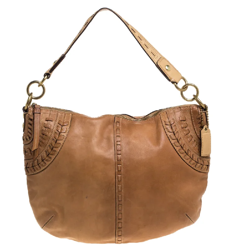 Mini bags for evening outBrown Leather Hobo