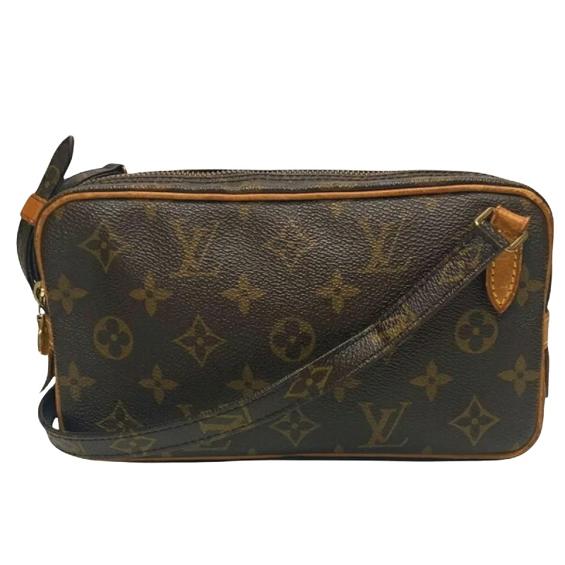 Louis Vuitton Alma bags with a detachable shoulder strap for versatilityLOUIS VUITTON Marly Shoulder Bag