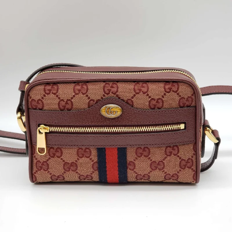 Women Gucci Sylvie bags with a crystal - embellished web stripeWomen Gucci Sylvie bags with a crystal - embellished web stripeGUCCI GG Ophidia Small Crossbody Bag