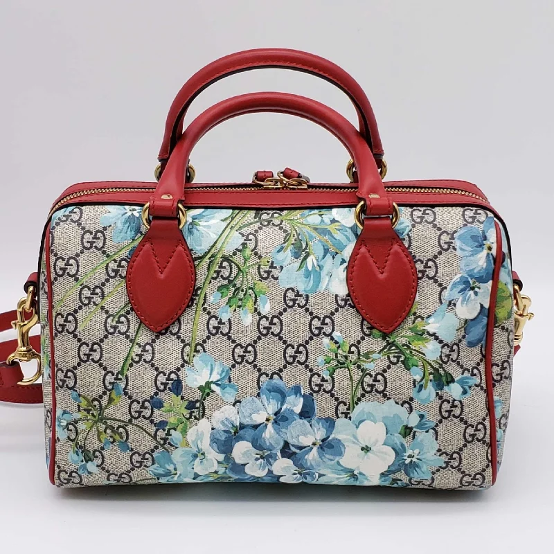 Gucci tote bags for women with a water - resistant coatingGucci tote bags for women with a water - resistant coatingGucci Blooms Boston Canvas Crossbody Bag