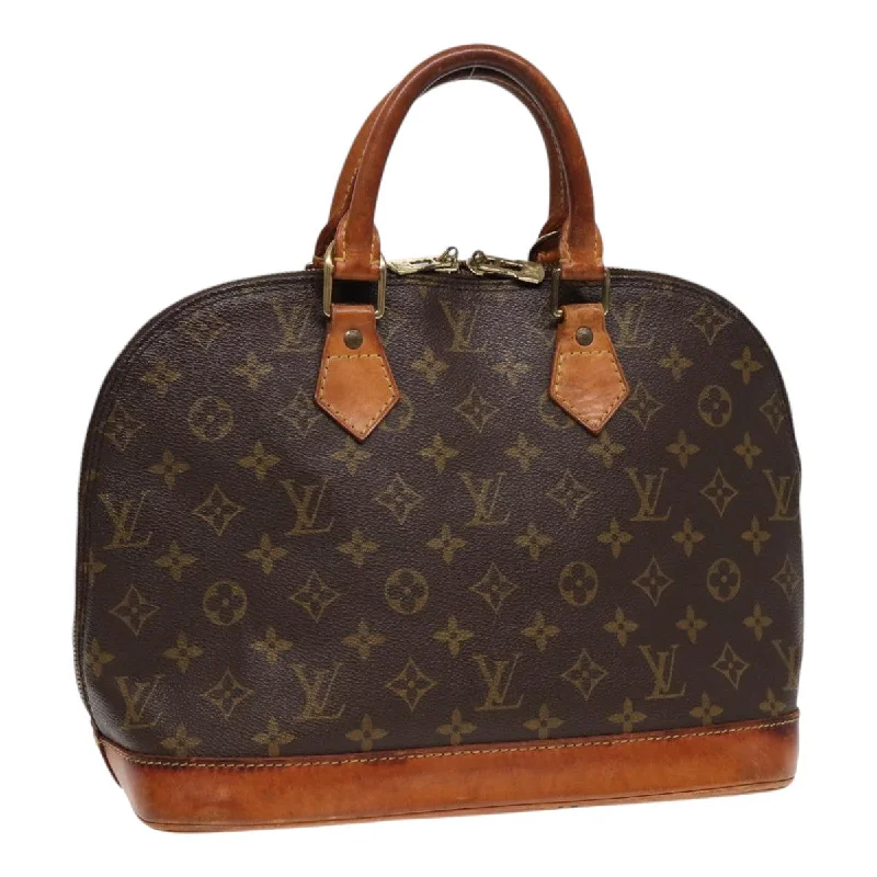 Louis Vuitton backpacks with a padded laptop compartment for travelLOUIS VUITTON Monogram Alma Hand Bag M51130 LV Auth bs17204