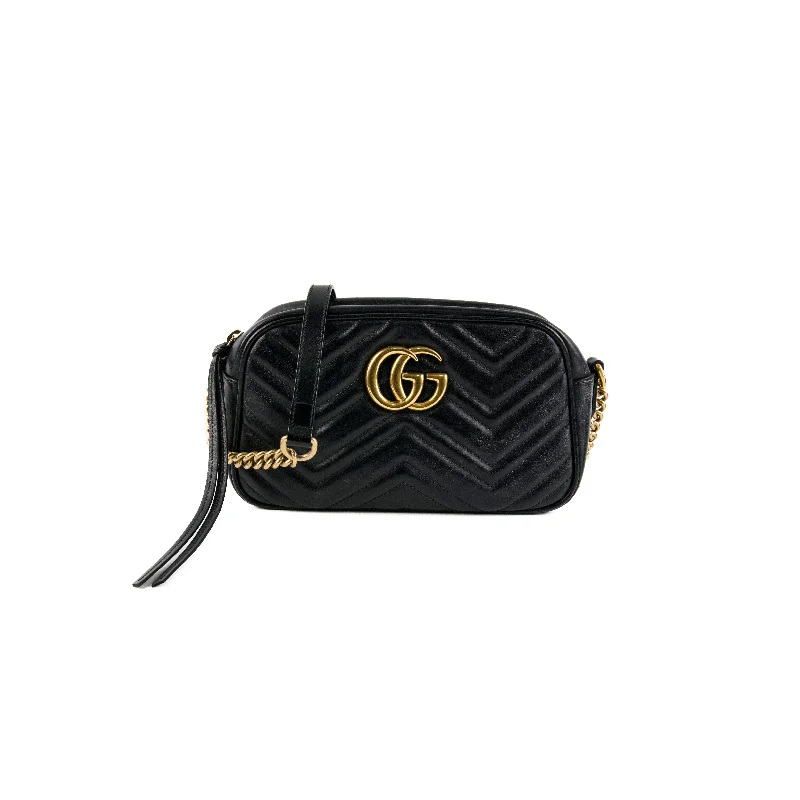 Women Gucci tote bags in GG Supreme canvas for a branded feelWomen Gucci tote bags in GG Supreme canvas for a branded feelGucci Marmont Camera Bag Black