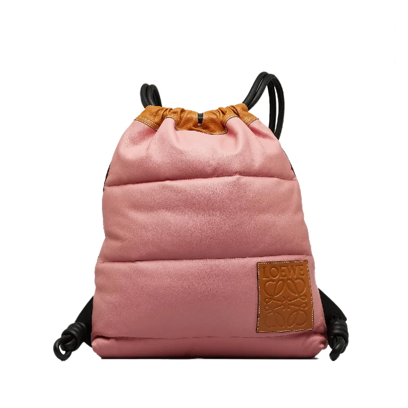 Yves Saint Laurent wallets and matching bagsPink Loewe Nappa Yago Puffy Backpack