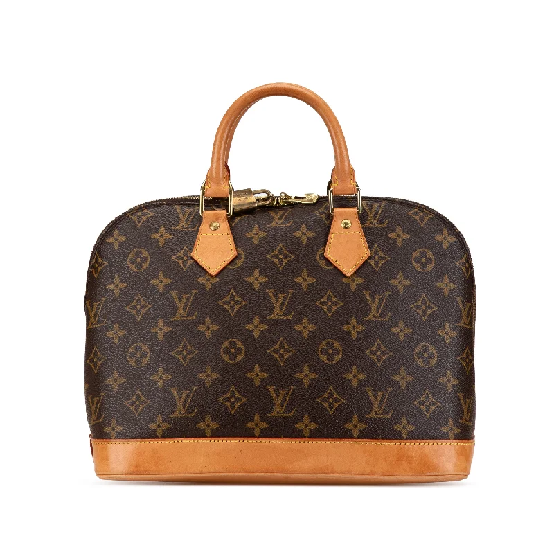 Brown Louis Vuitton Monogram Alma PM Handbag