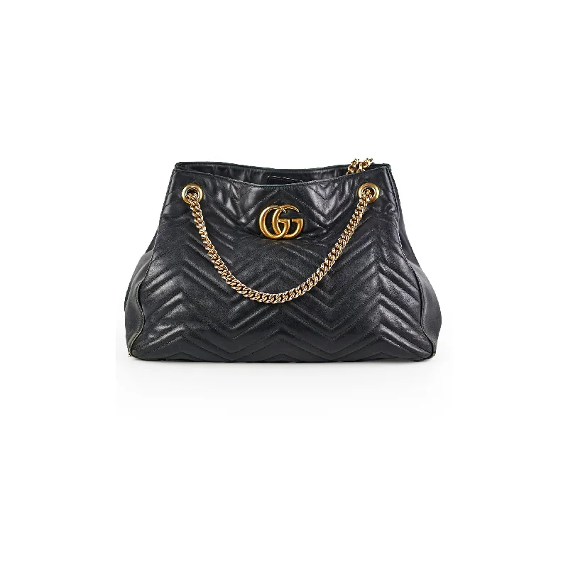 Gucci tote bags for women with a spacious interiorGucci tote bags for women with a spacious interiorGucci Marmont Tote Black