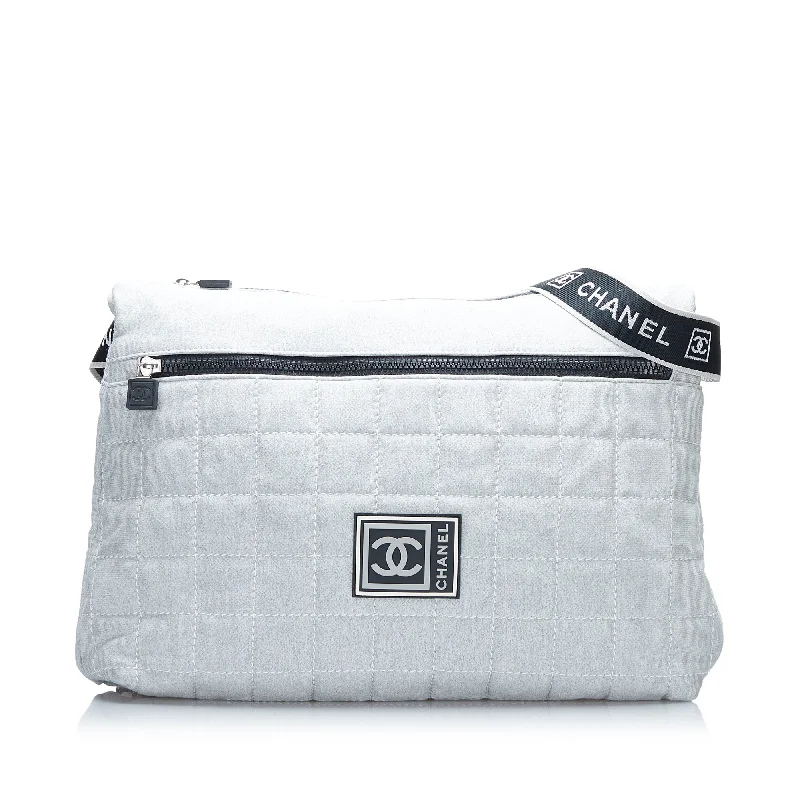 Gray Chanel Sport Line Crossbody