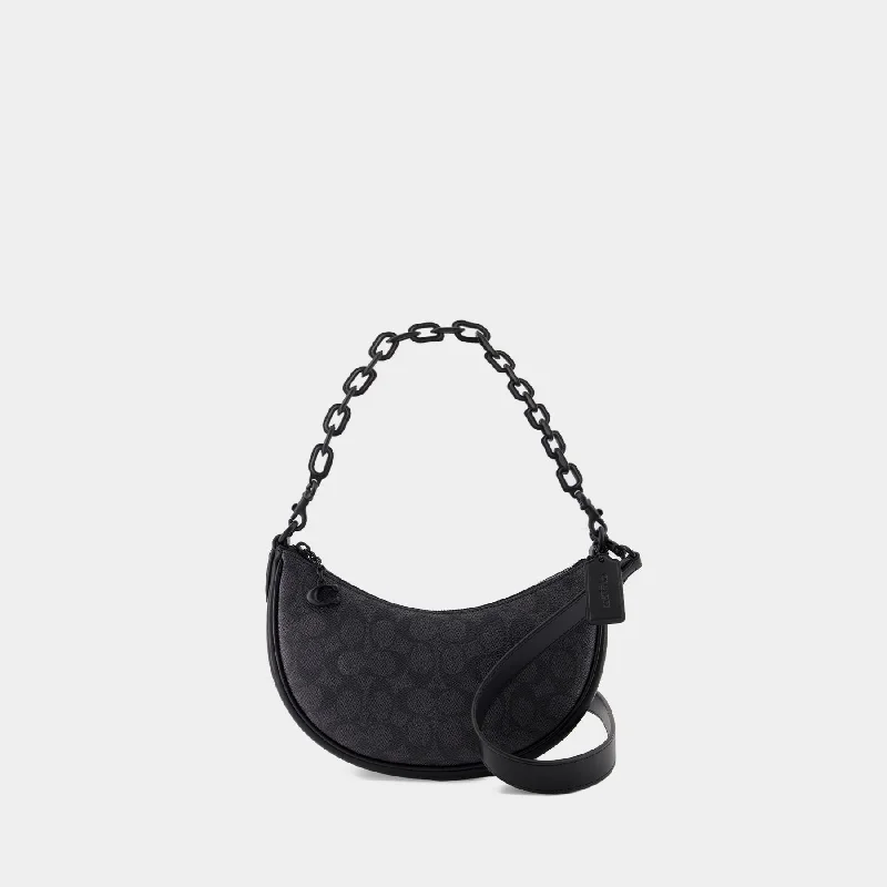 Trendy bucket bags for summerSignature Mira Shoulder Bag - Coach - Pvc - Black