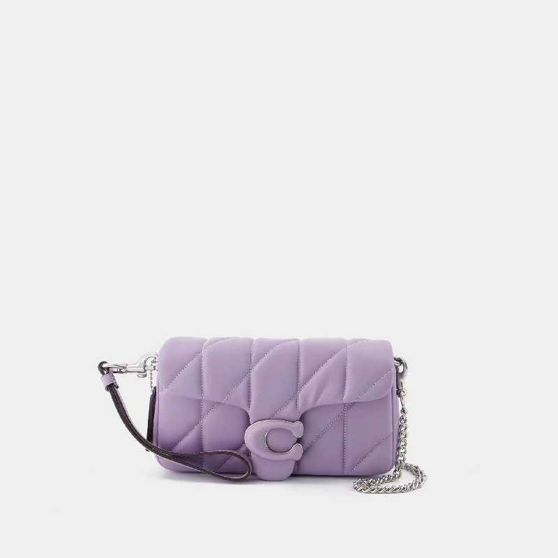 Mini bags for evening outPillow Tabby Wristlet Clutch - Coach - Leather - Purple