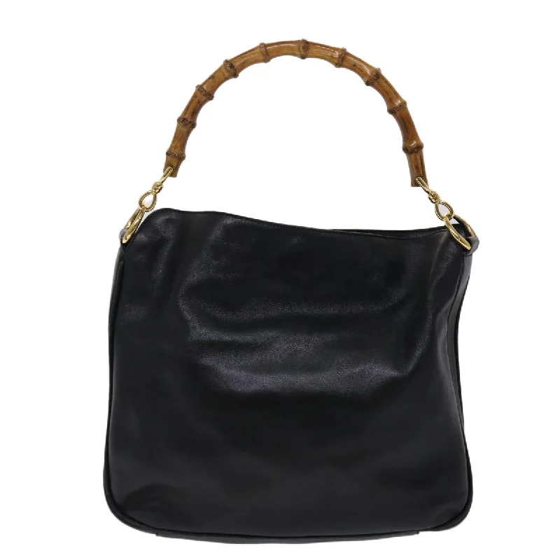 Ladies Gucci Dionysus bags with a chain - link shoulder strapLadies Gucci Dionysus bags with a chain - link shoulder strapGucci Bamboo Shoulder Bag Leather Black 001.0166.1638  ar9913B