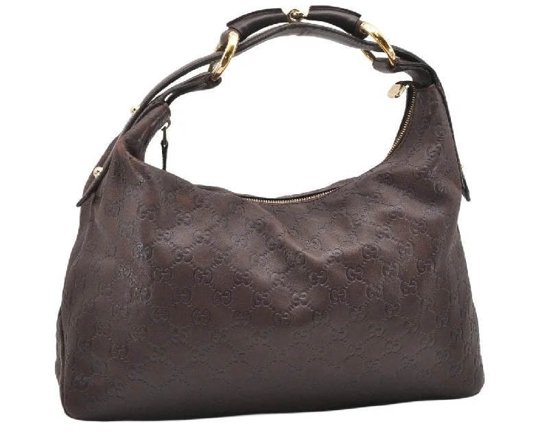 Ladies Gucci Dionysus bags with a detachable shoulder strapLadies Gucci Dionysus bags with a detachable shoulder strapAuth GUCCI Guccissima Horsebit Large Hobo Shoulder Bag GG Leather Brown 7307K