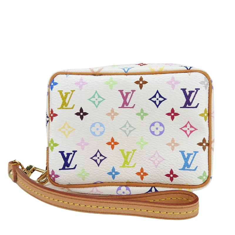 Ladies Louis Vuitton shoulder bags with a wide - width strap for comfortLOUIS VUITTON Wapity Clutch Bag