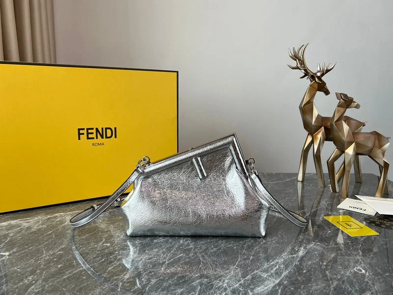 Goyard handbags with a biodegradable leather alternative for an eco - conscious choiceBC - FENDI BAGS - 064