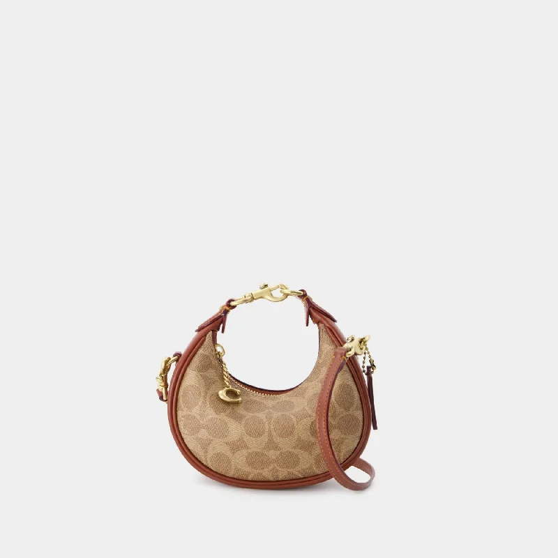 Vegan leather handbagsJonie Bag - Coach - Canvas - Tan Rust