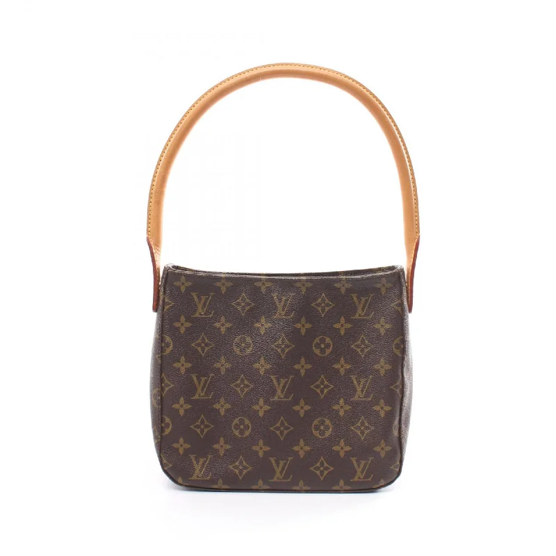 Louis Vuitton bags with a detachable mirror inside for on - the - go touch - upsLOUIS VUITTON Looping MM Shoulder Bag