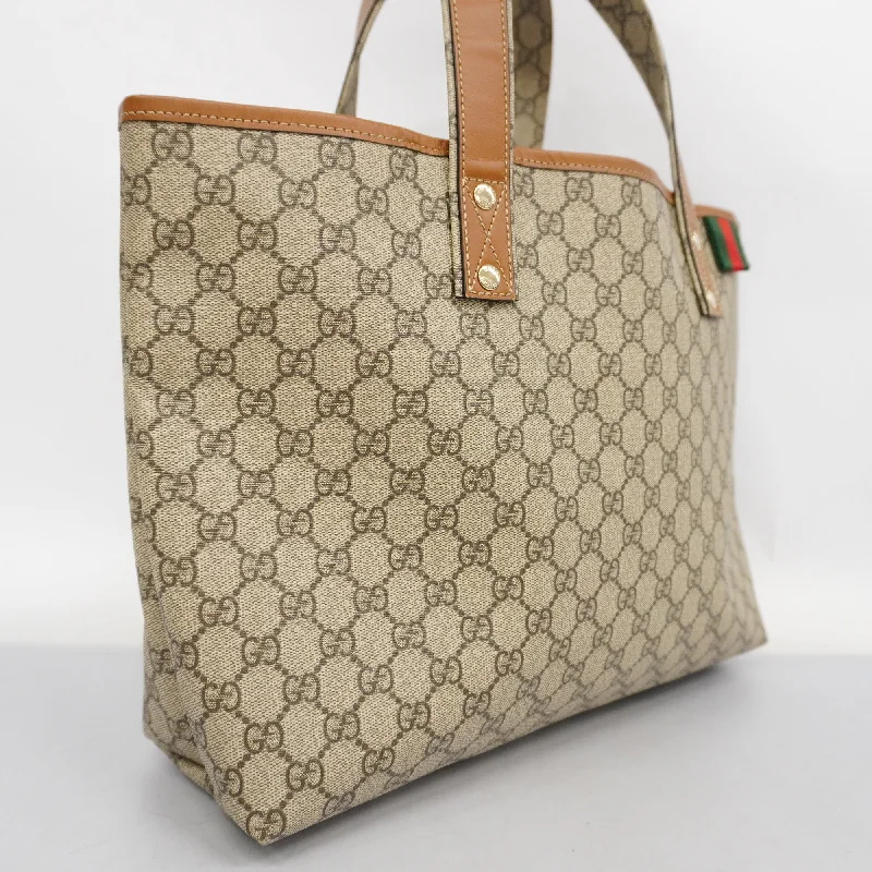 Gucci Marmont bags for women with a contrast - colored interiorGucci Marmont bags for women with a contrast - colored interiorGUCCI  Sherry Line 211134 Women's GG Supreme Tote Bag Beige