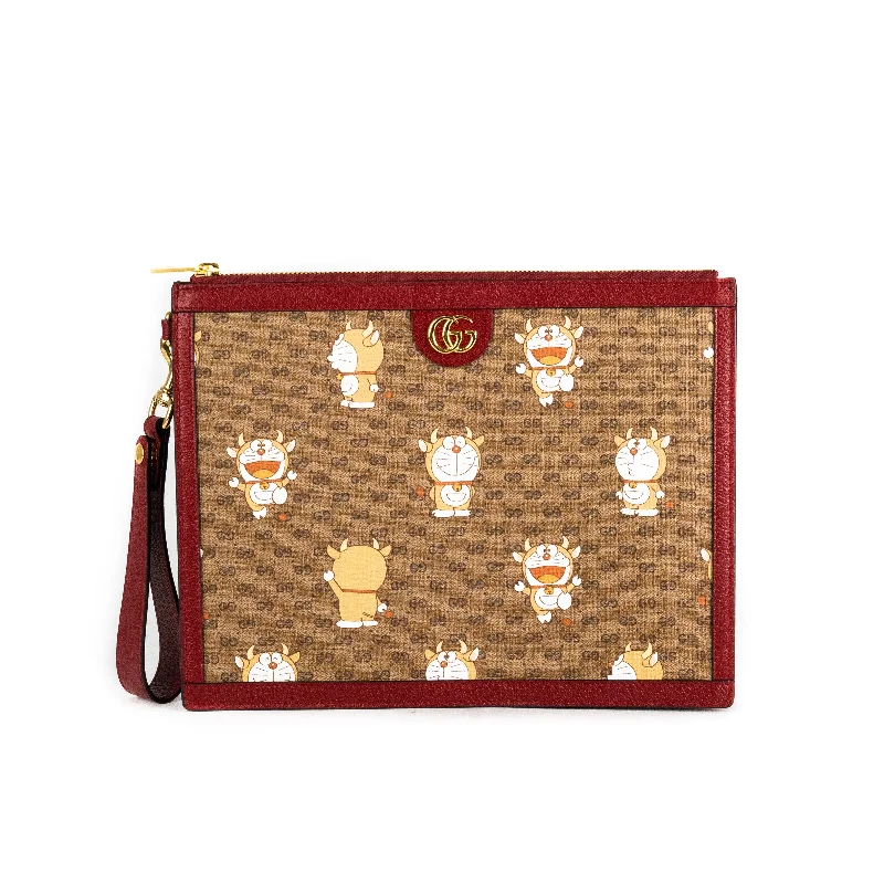 Women Gucci backpacks with a luxurious leather finishWomen Gucci backpacks with a luxurious leather finishGucci Doraemon Pouch