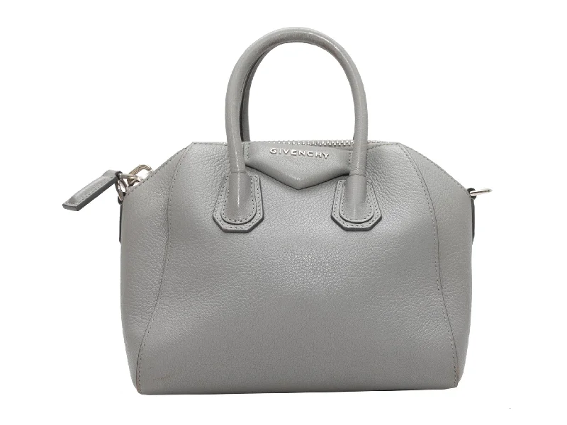 Yves Saint Laurent luxury handbags for womenGray Givenchy Mini Antigona Handbag