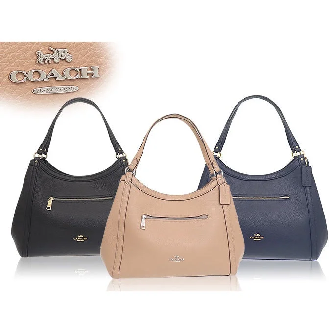 Minimalist leather handbagsCOACH C6231 leather Christie Shoulder Bag