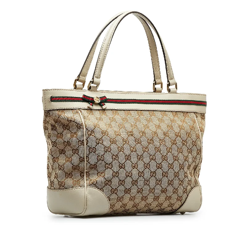 Gucci Marmont bags for women with quilted leather exteriorsGucci Marmont bags for women with quilted leather exteriorsTan Gucci GG Canvas Mayfair Tote Bag