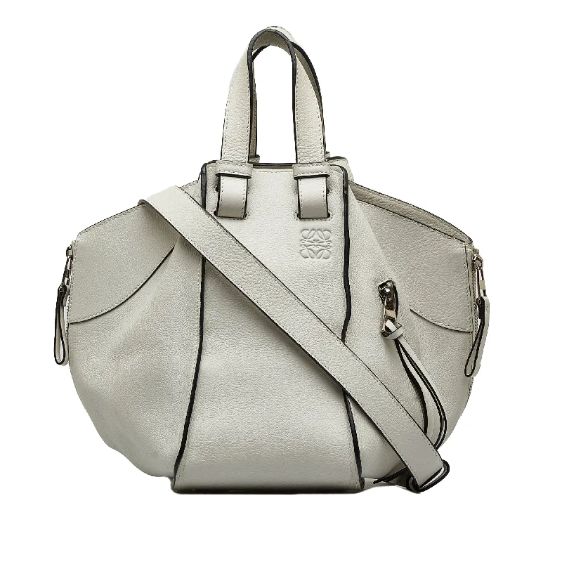 Yves Saint Laurent bags with iconic YSL logoWhite Loewe Small Hammock Bag Satchel