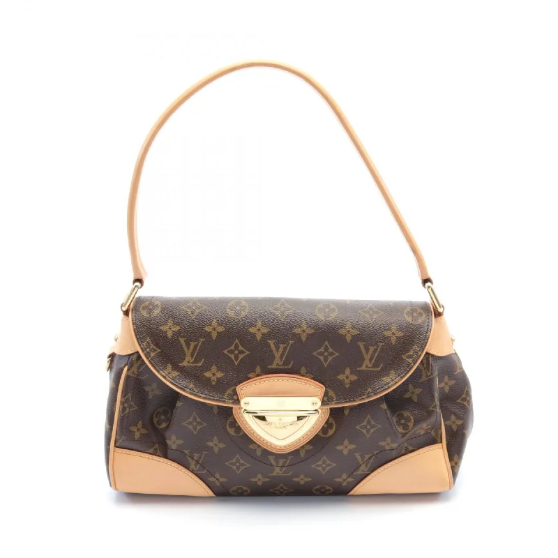 Louis Vuitton Twist bags with a contrast - colored interior for visual interestLOUIS VUITTON Beverly Shoulder Bag