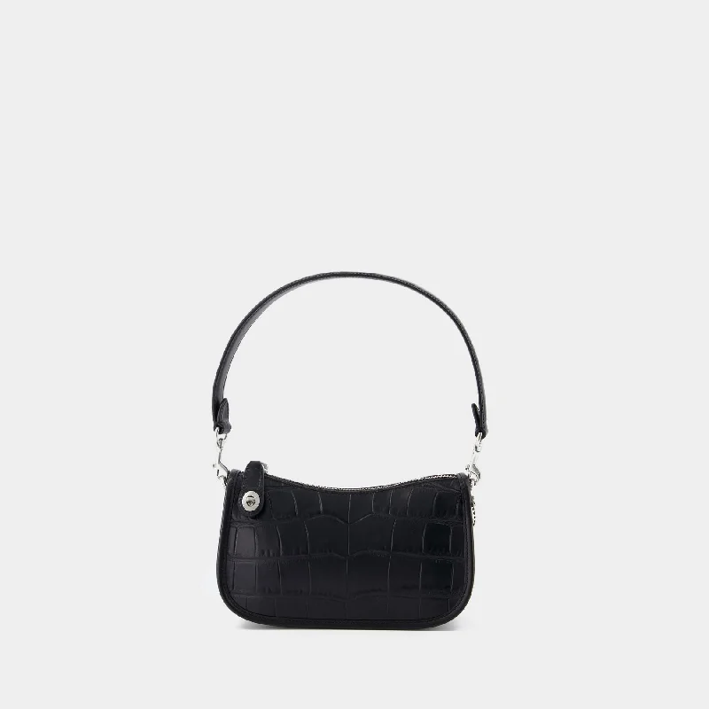 Vintage-inspired handbagsHobo Swinger 20 bag - Coach - Leather - Black