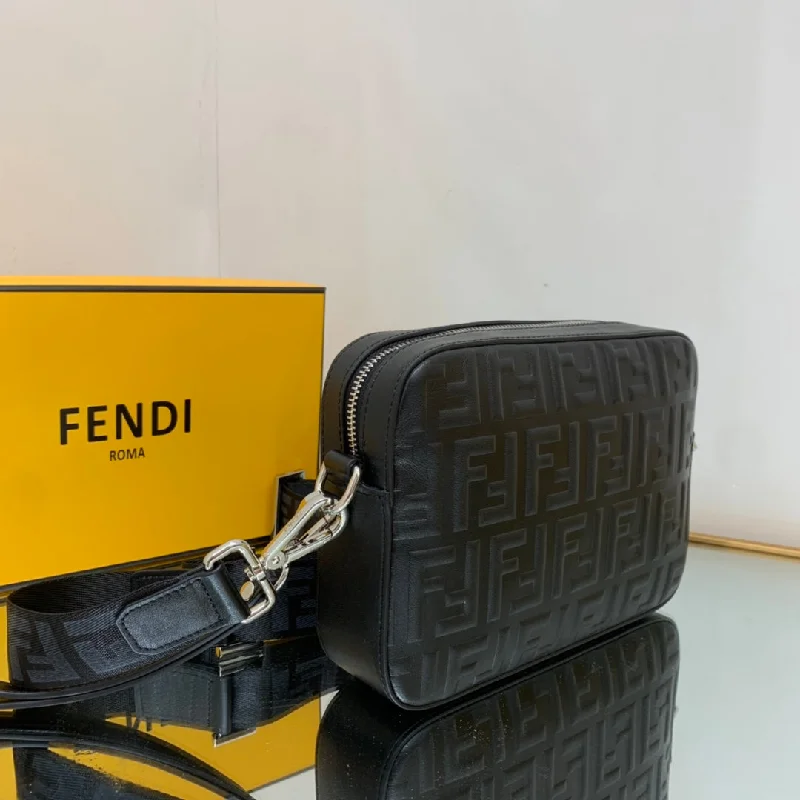 Goyard tote bags with a snap - button closure and a decorative charm for a fashionable and personalized lookWF -  Fendi Bag - 145