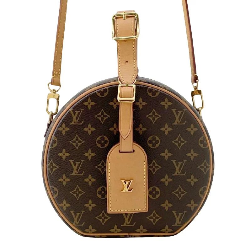 Ladies Louis Vuitton shoulder bags with a tassel decoration for charmLOUIS VUITTON Petite Boîte À Chapeau Handbag