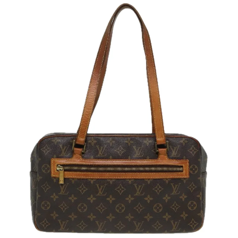 Louis Vuitton bags with a detachable mobile phone holder for convenienceLOUIS VUITTON Cite Shoulder Bag