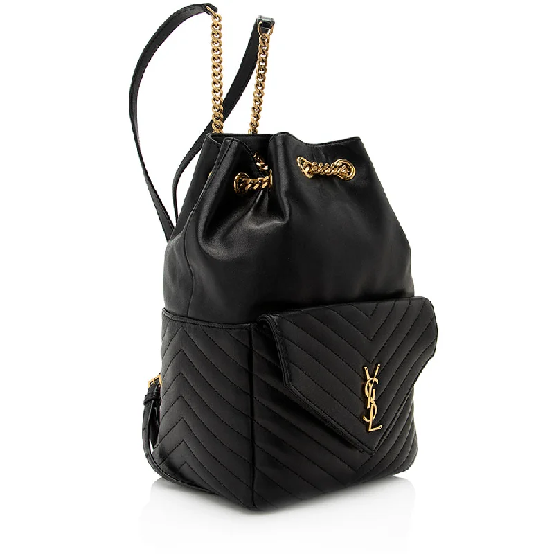 Yves Saint Laurent small bags for evening wearSaint Laurent Matelasse Lambskin Joe Backpack 21520