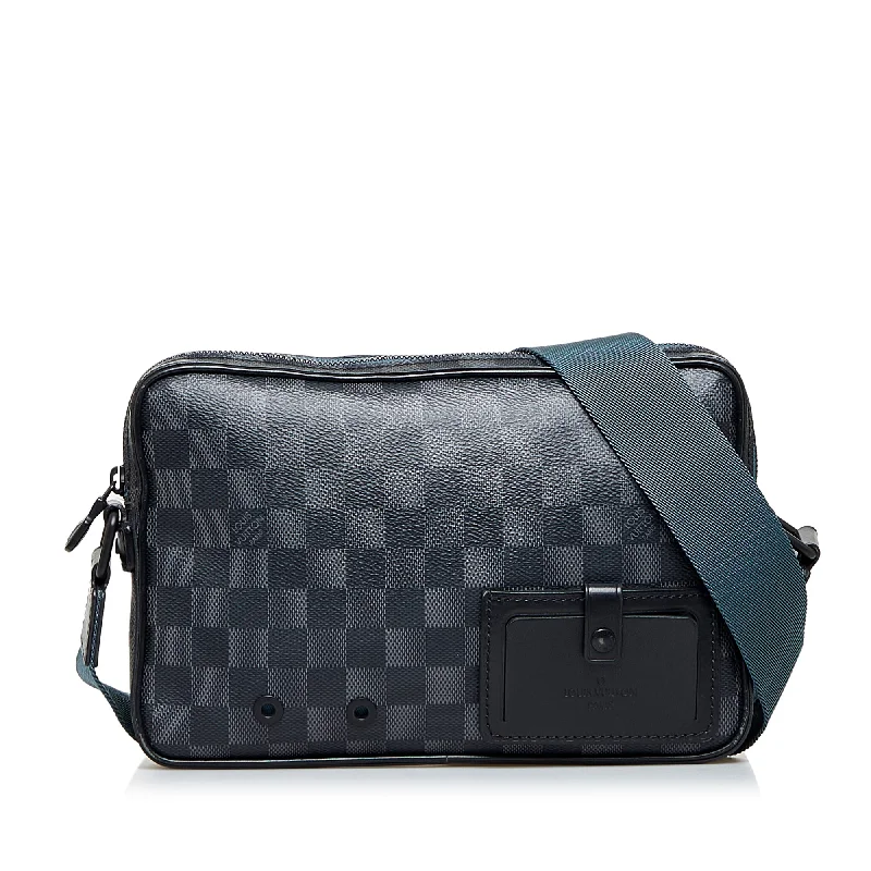 Black Louis Vuitton Damier Graphite Alpha Messenger Bag