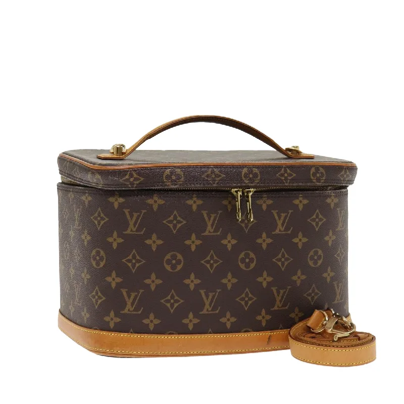 Louis Vuitton tote bags with a spacious interior and multiple pocketsLOUIS VUITTON Monogram Nice Hand Bag M47280 LV Auth 86473