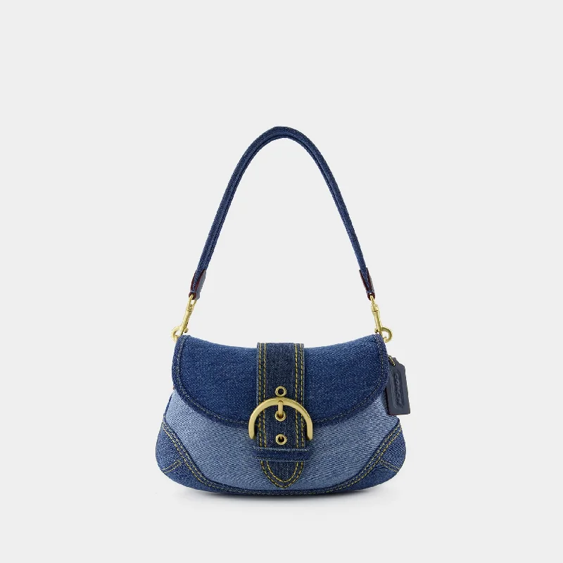 Best bags for photographersSoho Shoulder Bag - Coach - Cotton - Blue