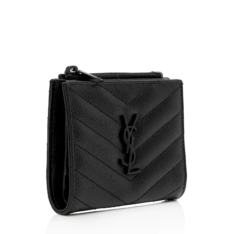 Yves Saint Laurent bags for formal occasionsSaint Laurent Matelasse Grain de Poudre Monogram Zipper Card Case JO7h9S