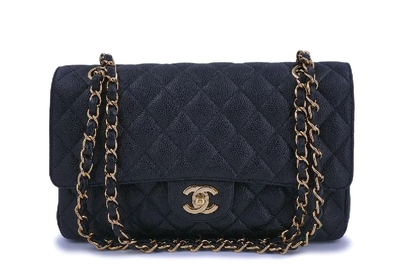 Chanel Vintage Inspired Handbag for Retro LoversChanel Black Caviar Medium Classic Double Flap Bag GHW