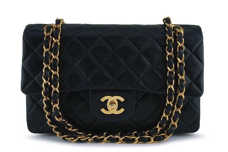 Chanel bags sale 2025Chanel Black Lambskin Small Classic 2.55 Double Flap Bag