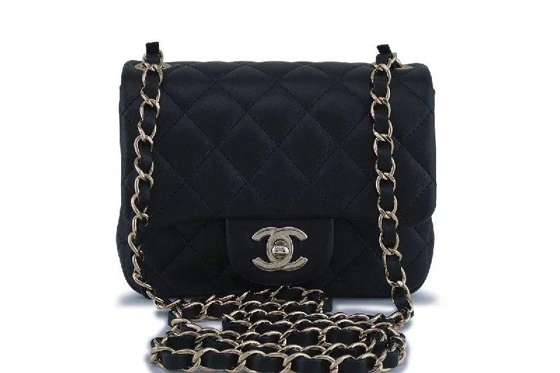 Chanel bags that pair perfectly with any outfitNew 18C Chanel Black Classic Quilted Square Mini 2.55 Flap Bag GHW