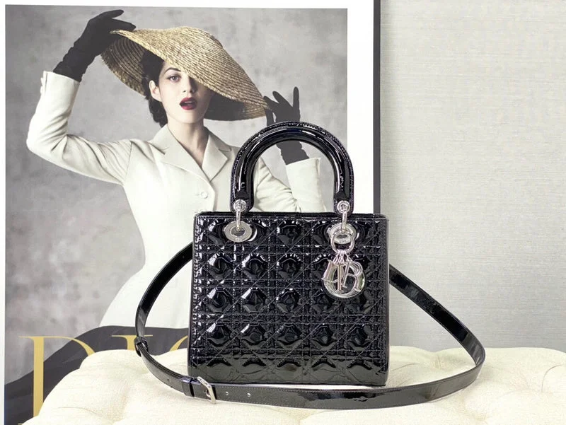 Christian Dior handbags with a snap - button closure and a decorative buckleBC - Dior Bags - 1151